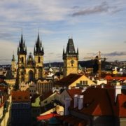Praga vista dall'alto