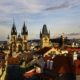 Praga vista dall'alto