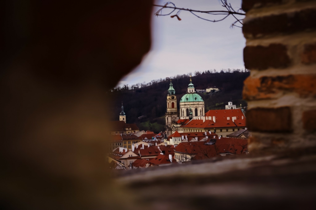 Vista sui tetti di mala strana